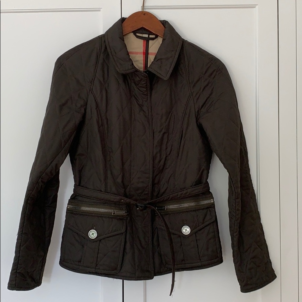 Burberry Brit olive jacket quilted XS 2 nova